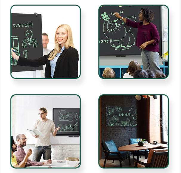 是時候升級會議室了！大家都在用超大板的液晶會議黑板